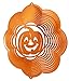 PUMPKIN HALLOWEEN Swirly Metal Wind Spinner