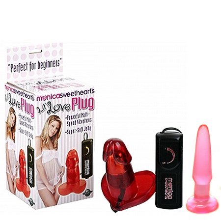 Pipedream Products Monica Sweeheart's Little Love Plug Vibe Adult Sex Toy Kit