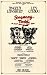 Sweeney Todd (Broadway) - Movie Poster - 11 x 17