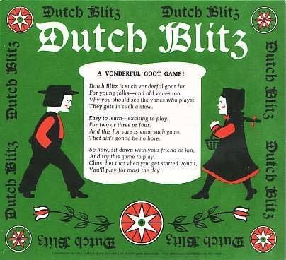 Childrens Toyshop  Toys : Dutch Blitz Card Game