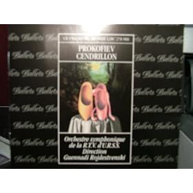 Cinderella(cendrillon) Import by  prokofiev, guennadi rojdestvensky, and orchestre symphonique de la r.t.v.d' u.r.s.s. 