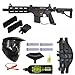 US Army Project Salvo Paintball Gun w/ Mag Fed Adapter 3Skull 4+1 Mega Set - Black