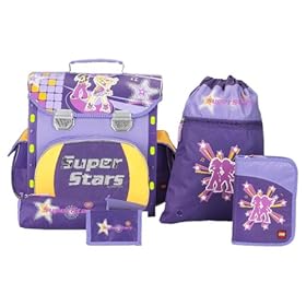 BBM 14009 - Set Zaino Lego Girl Sing Star 5-pezzi Hardbox