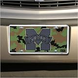 Mississippi State Bulldogs Camo Metal License Plate