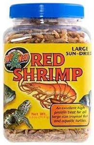 Zoo Med Sun Dried Large Red Shrimp, 5-Ounce