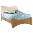Infinity Low-Profile Bed 54" In Florence Maple Finish By South Shore Furniture