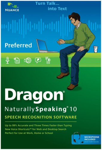  : Dragon NaturallySpeaking Preferred 10.0