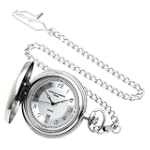 Charles-Hubert, Paris Two-Tone Quartz Pocket Watch