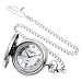 Charles-Hubert, Paris Two-Tone Quartz Pocket Watch image 2