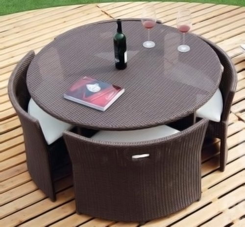Modern Tosh Furniture Brown Dining Set product image
