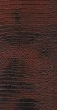 Lizard Skin Faux Leather Upholstery Animal Fabric Umber