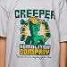 Minecraft Creeper Demolition Company Jugend T-Shirt Größe groß