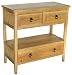 Safavieh American Home Collection Bedford 3 Drawer Sideboard, Light Oak