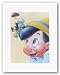 Pinocchio and Jiminy - Friendly Fun by Walt Disney 10.5"x8" Art Print Poster Disney
