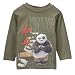 Toddler Boy Long Sleeve Kung Fu Panda Tee - Green