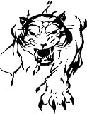 Crawling Panther Vinyl Wall Decal
