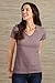 Fair Indigo Essential Organic Fair Trade V-neck T-shirt
