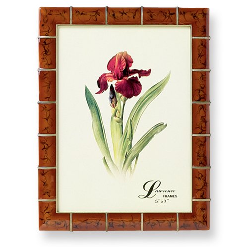 Tortoise Shell Enamel 8x10 Photo Frame