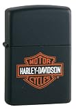 Zippo Harley Davidson Bar and Shield Black Matte
