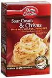 Betty Crocker Sour Cream & Chives Potatoes, 4.8-Ounce Boxes (Pack of 6)