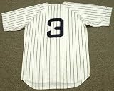 BABE RUTH New York Yankees Majestic Cooperstown Throwback Home Baseball Jersey, XL