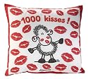 Sheepworld 40646 Kissen - 1000 kisses, Baumwollkissen
