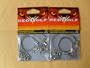 Nylon Coated Steel Leaders 40 Lbs 8 Pcs/pack 2 PACKS = 16 LEADERS