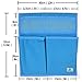 KI Store Garden Kneeler Tool Bags for Both Standard and Wide Kneeling Chair, Pouches for Patio,Bathroom, Laundry Room, Garage(Deep Sky Blue)