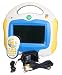 Idena 6800560 - tragbarer Kinder DVD Player, blau, mit Netzteil