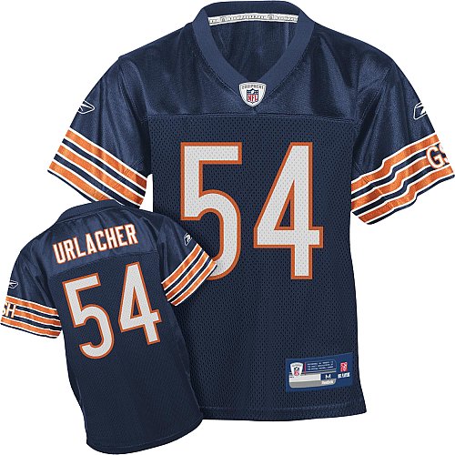 Reebok Chicago Bears Brian Urlacher Boys Replica Jersey Kids 7 Large