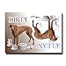 Wag Whimsy Hungarian Vizsla Clean Dirty Dishwasher Magnet