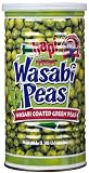 Hapi Hapi Hot Wasabi Peas, Tins, 9.9 oz