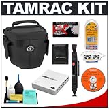 Tamrac 3320 Aero Zoom 20 Photo Pack (Black) + Accessory Kit for Canon Rebel XSi, XS, XTi, 40D, Nikon D40, D60, D80, D200, D300, D700, Olympus Evolt E-410, E-420, E-510, E-520, and Sony Alpha A200, A300, A350, A700 Digital SLR