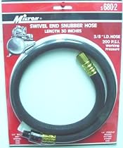 Milton Snubber Air Hose - 3/8in. x 2ft. Hose