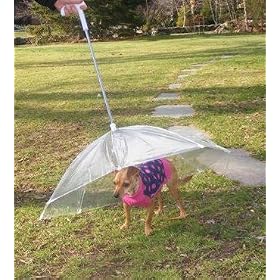 Pet Umbrella (Dog Umbrella) Keeps your Pet Dry and Comfotable in Rain,