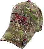 Troy University Realtree Camo Stretch- Fit with Classic Bar Design Hat