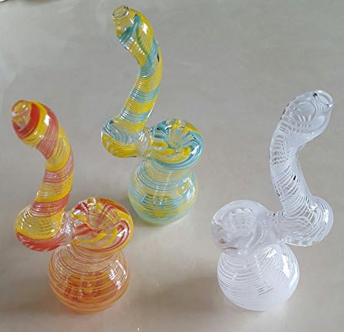 4.5" Mini Rasta Sherlock Glass Incense Burner