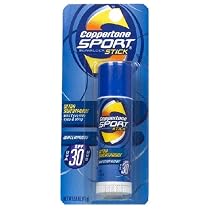 Coppertone Sport Sunblock Stick, SPF 30, 0.6-Ounce Sticks (Pack of 3)