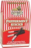 King Leo Hand Dipped Peppermint Sticks 6oz.