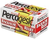 Percogesic Backache Relief, Maximum Strength, 48-Count Bottles