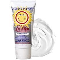 California Baby SPF 30 + Sunscreen Lotion - Super Sensitive, 2.9 oz