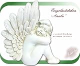 Eigenschaften   / Engelmädchen ASIELA Engel Figur Skulptur Statue XL 39cm