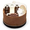 Winter In Venice - Marshmallow Suede Hat Box - Pamper Gift Set