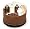 Winter In Venice - Marshmallow Suede Hat Box - Pamper Gift Set