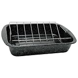 Granite Ware Open Roaster with V-rack 0564-2