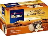 Meßmer Ovambo-Tee, Rooibos/Vanille 20 TB, 2er Pack (2 x 40 g Packung)