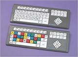 Abilitations 102774994 BigKeys LX Keyboard - QWERTY Order, Black and White