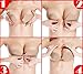 Allezola Adhesive Bra Reusable Push Up Deep V Silicone Invisible Nubra, SEXY SECRET
