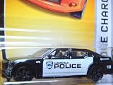Matchbox Dodge Charger Police Black & White Old Style Wheels #50 1/64 2007