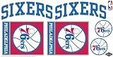 Skinit NBA Philadelphia 76ers Skinit Car Decals Medium - 49-by-25-Inch